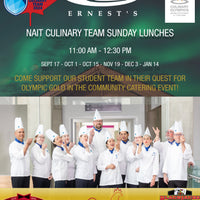 October 15th Team NAIT Community Catering Luncheon