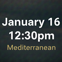 January 16 - 12:30pm - Student Showcase Buffet