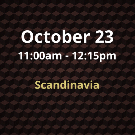 Oct 23 - 11:00am - 12:15pm - Student Showcase Buffet