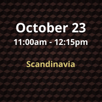 Oct 23 - 11:00am - 12:15pm - Student Showcase Buffet
