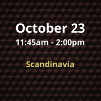 Oct 23 - 11:45am - 2:00pm - Student Showcase Buffet